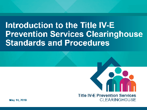 How Are Programs and Services Rated In the Prevention Services Clearinghouse?